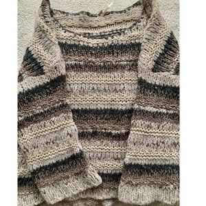 FREE PEOPLE - WOOL TUNIC/SWEATER - size large